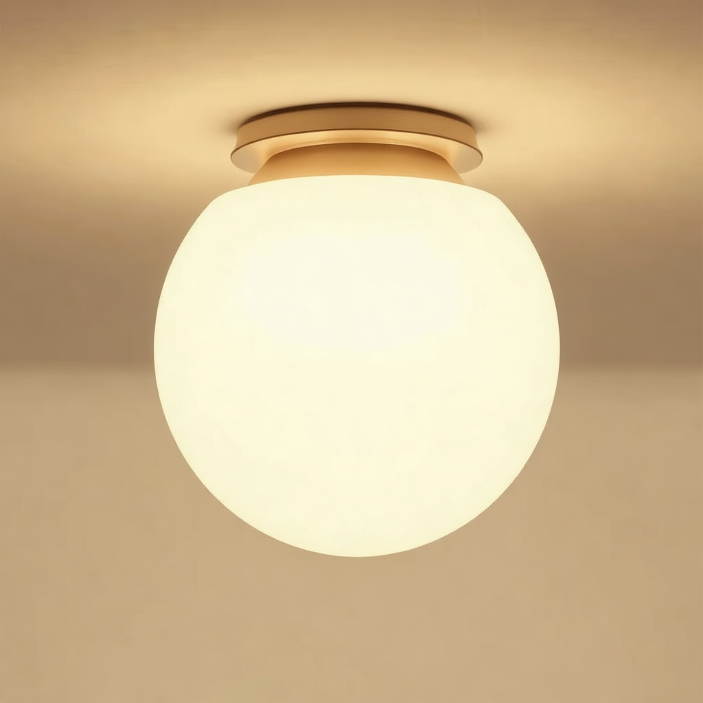 Luce Opal Globe Light