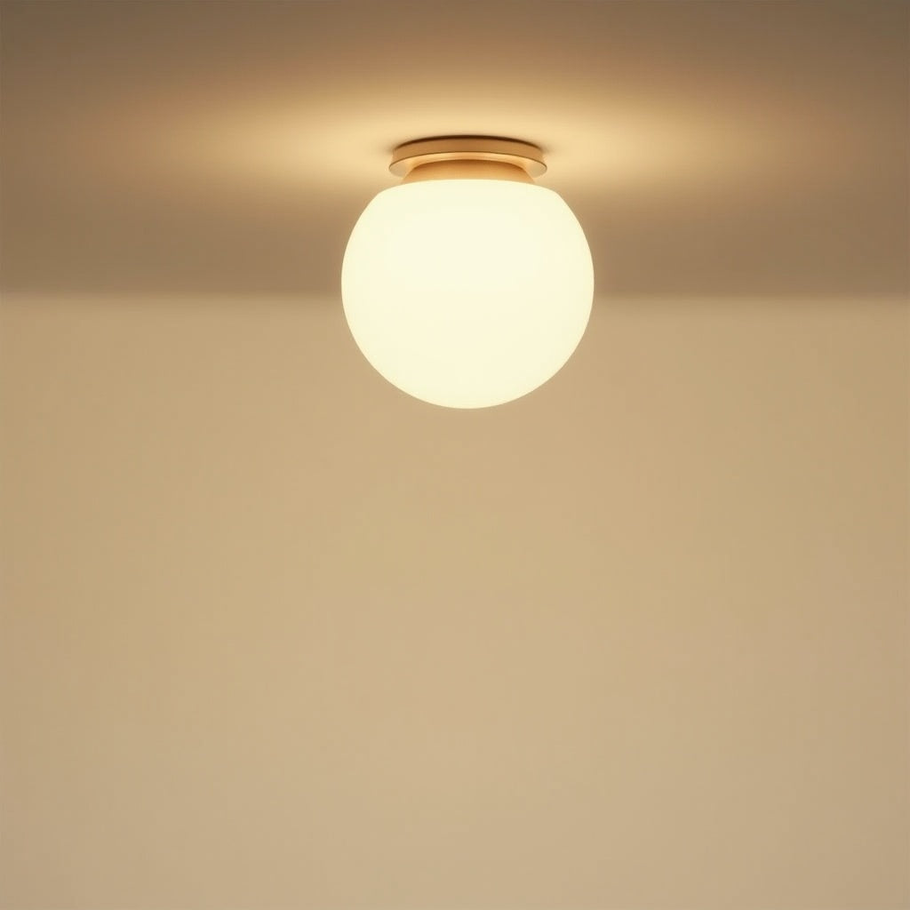 Luce Opal Globe Light