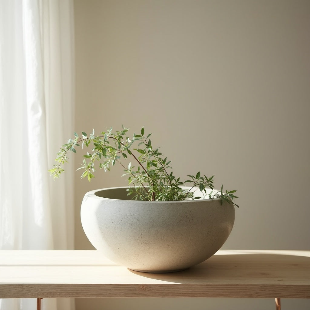 Ciotola Low Bowl Planter