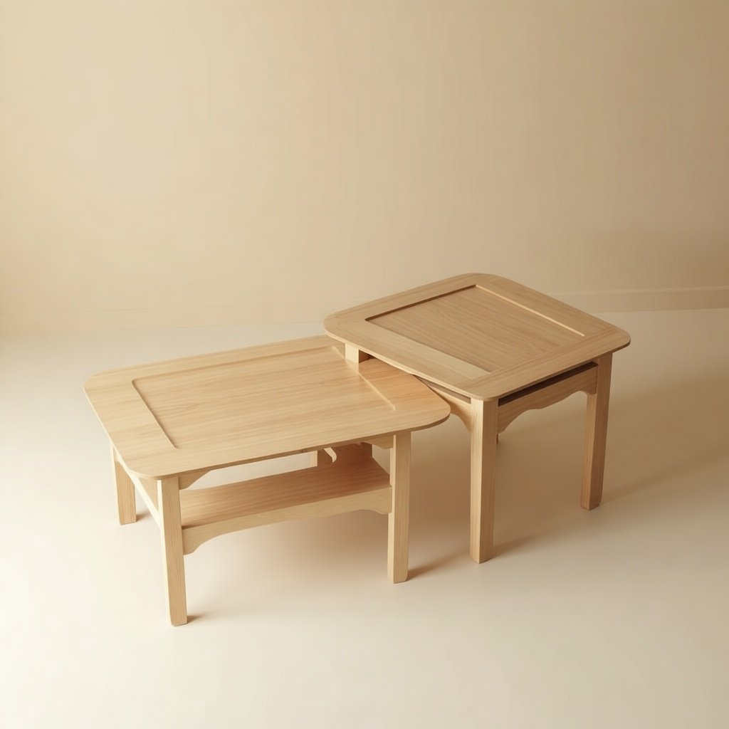 Nesting Table Pair