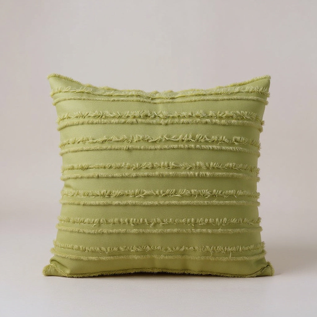 Tufted Fringe Cushion Cover
