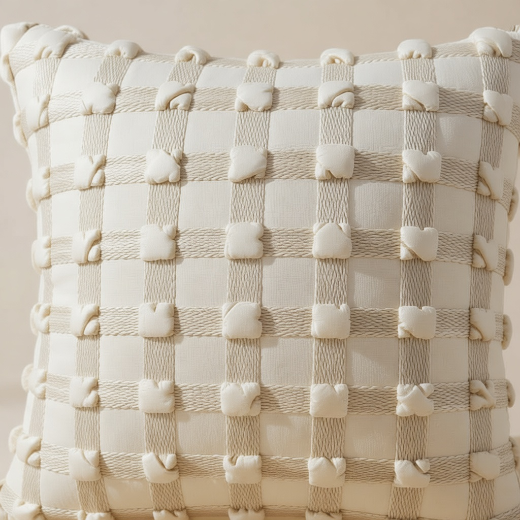 Vintage Tufted Cushion Cover