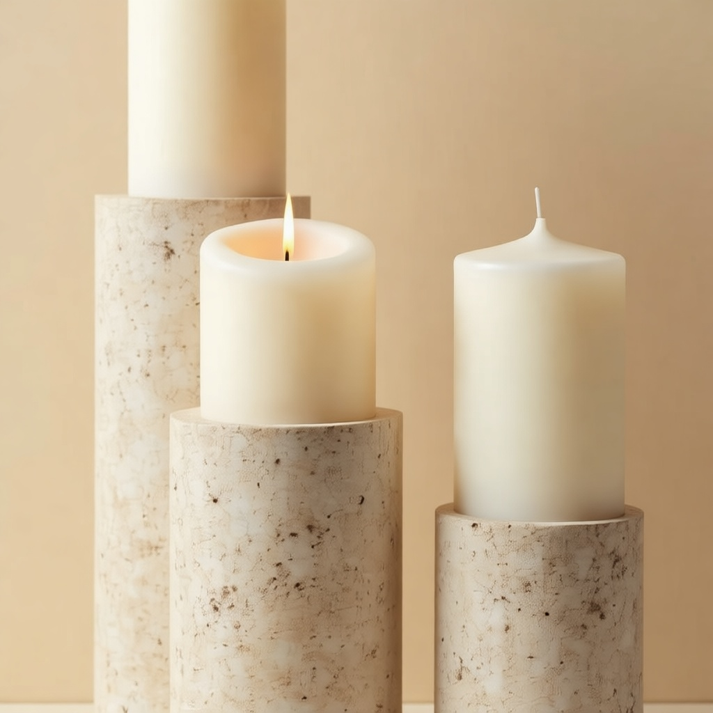 Colonna Candle Trio