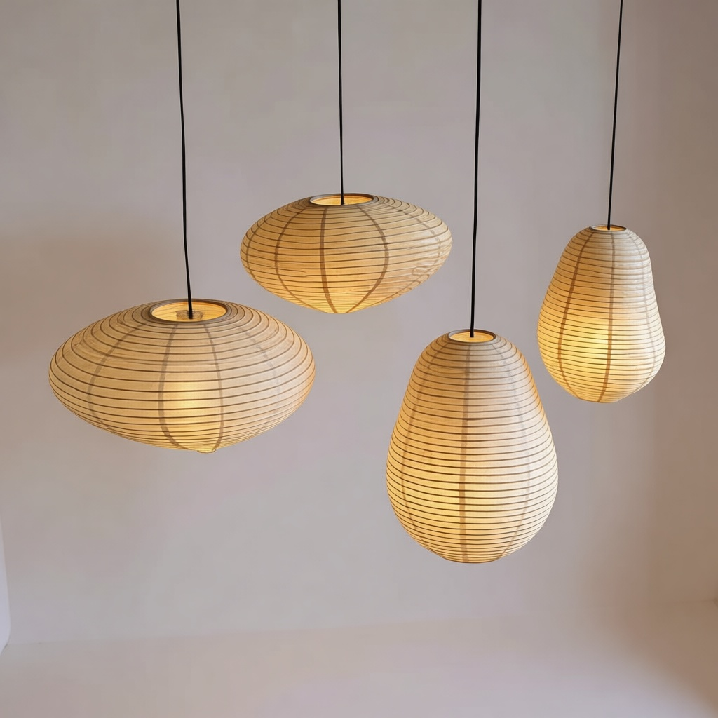 Double Gourd Paper Chandelier