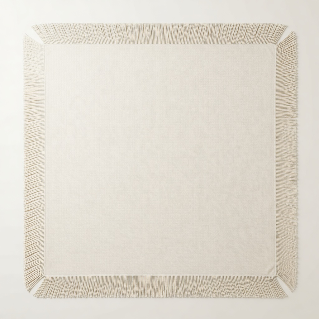 Linen Bed Throw shown in full