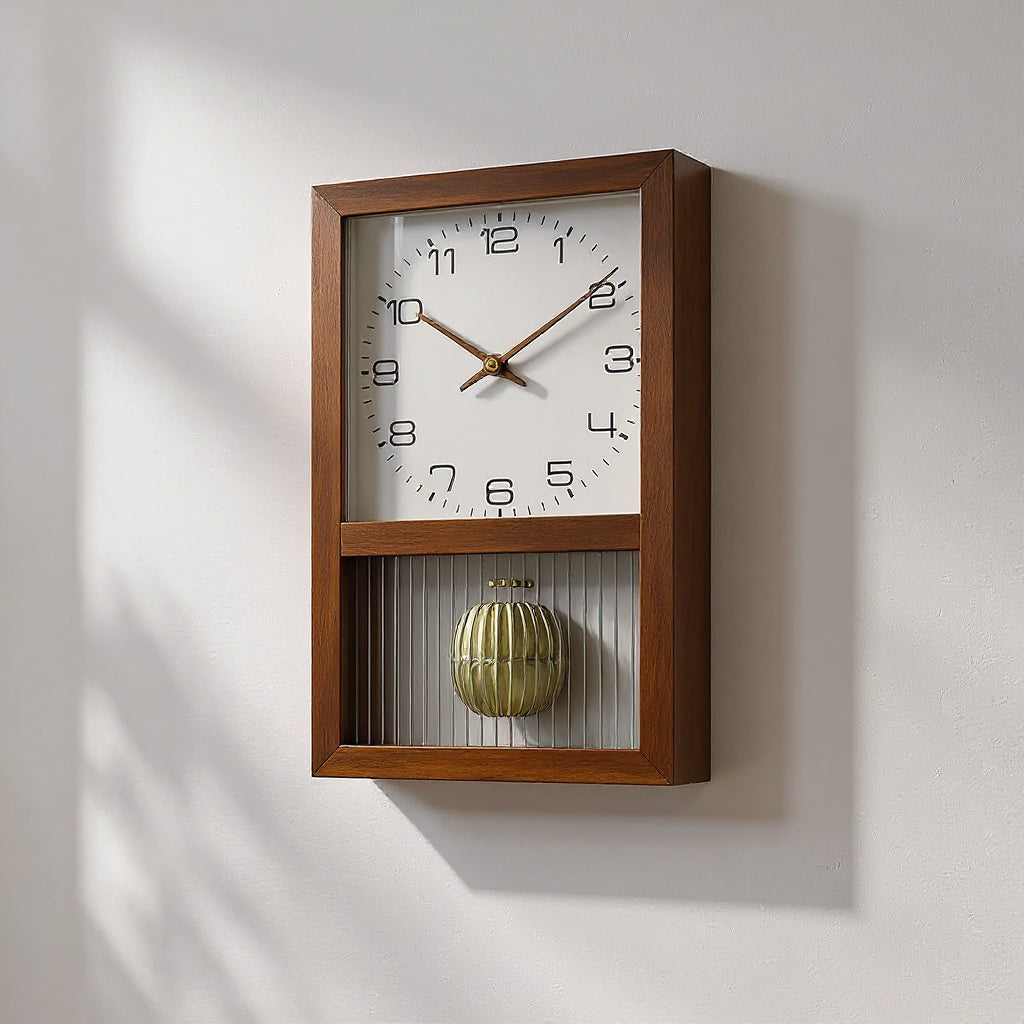 Solid Oak Wall Clock