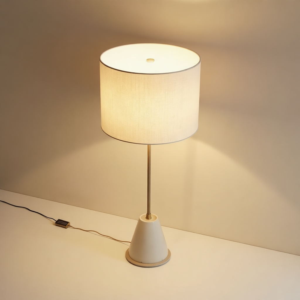 Nube Boucle Shade Lamp