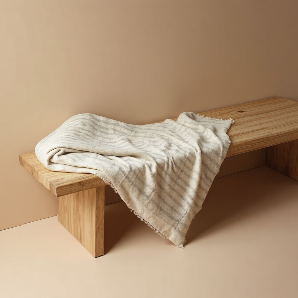 Striped Wool Throw