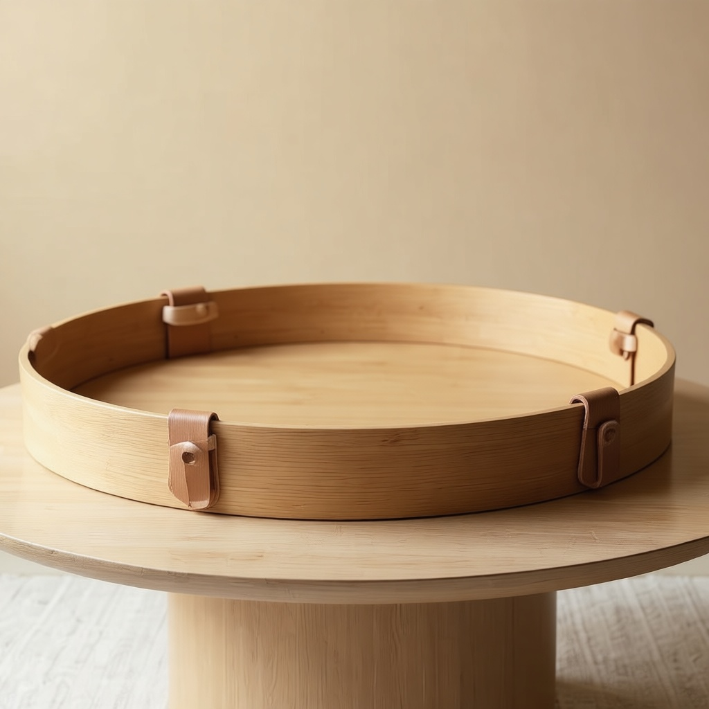 Bordo Rimmed Coffee Tray