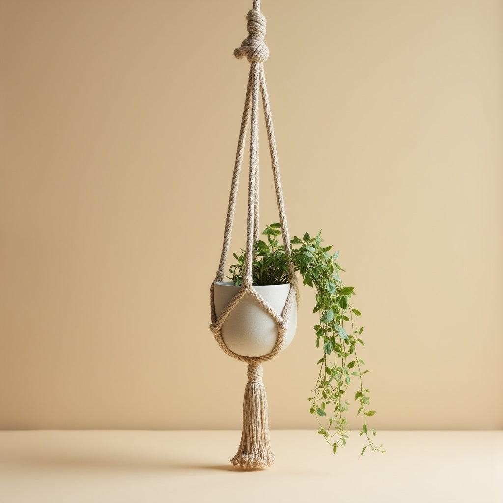 Hanging Rope Planter