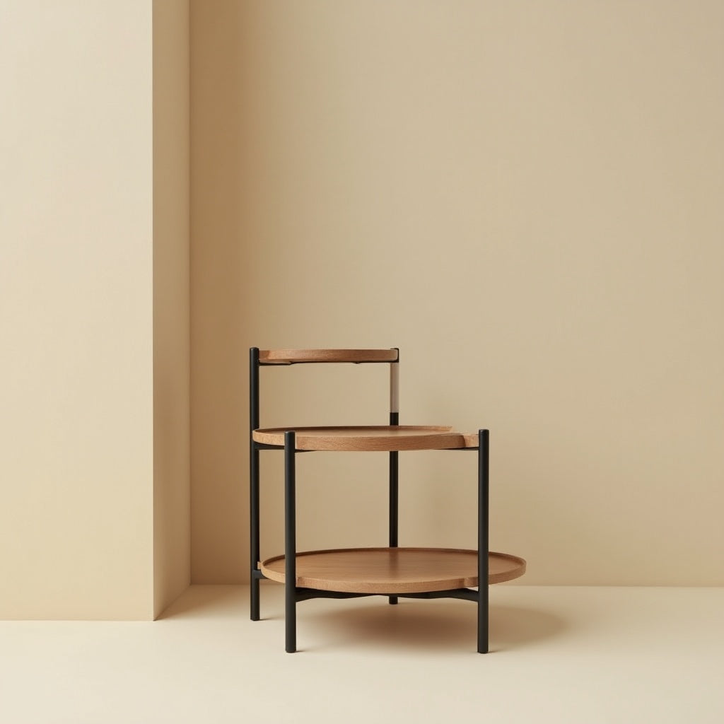 Doppio Two-Tier Table