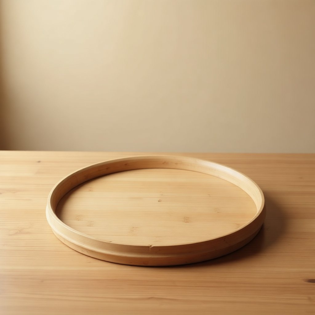 Tondo Bamboo Tray