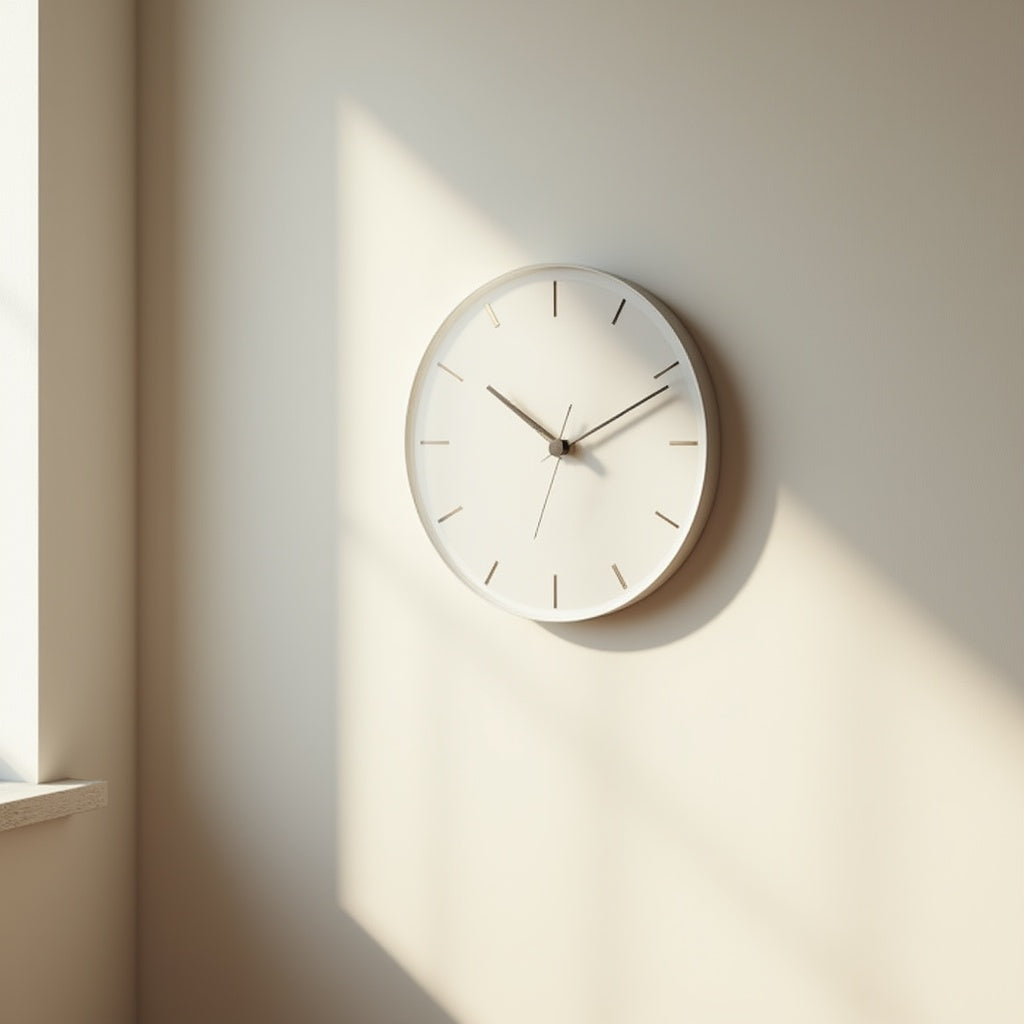 Piano Flat Wall Clock