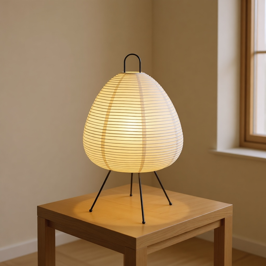 Tripod Paper Table Lamp
