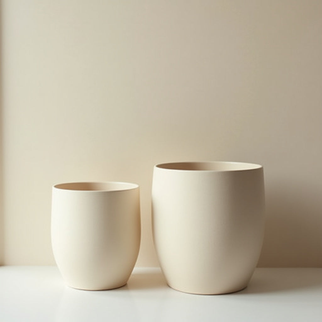 Gemella Planter Pair