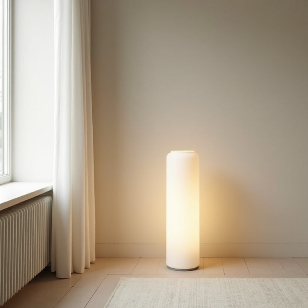 Colonna Plaster Floor Lamp