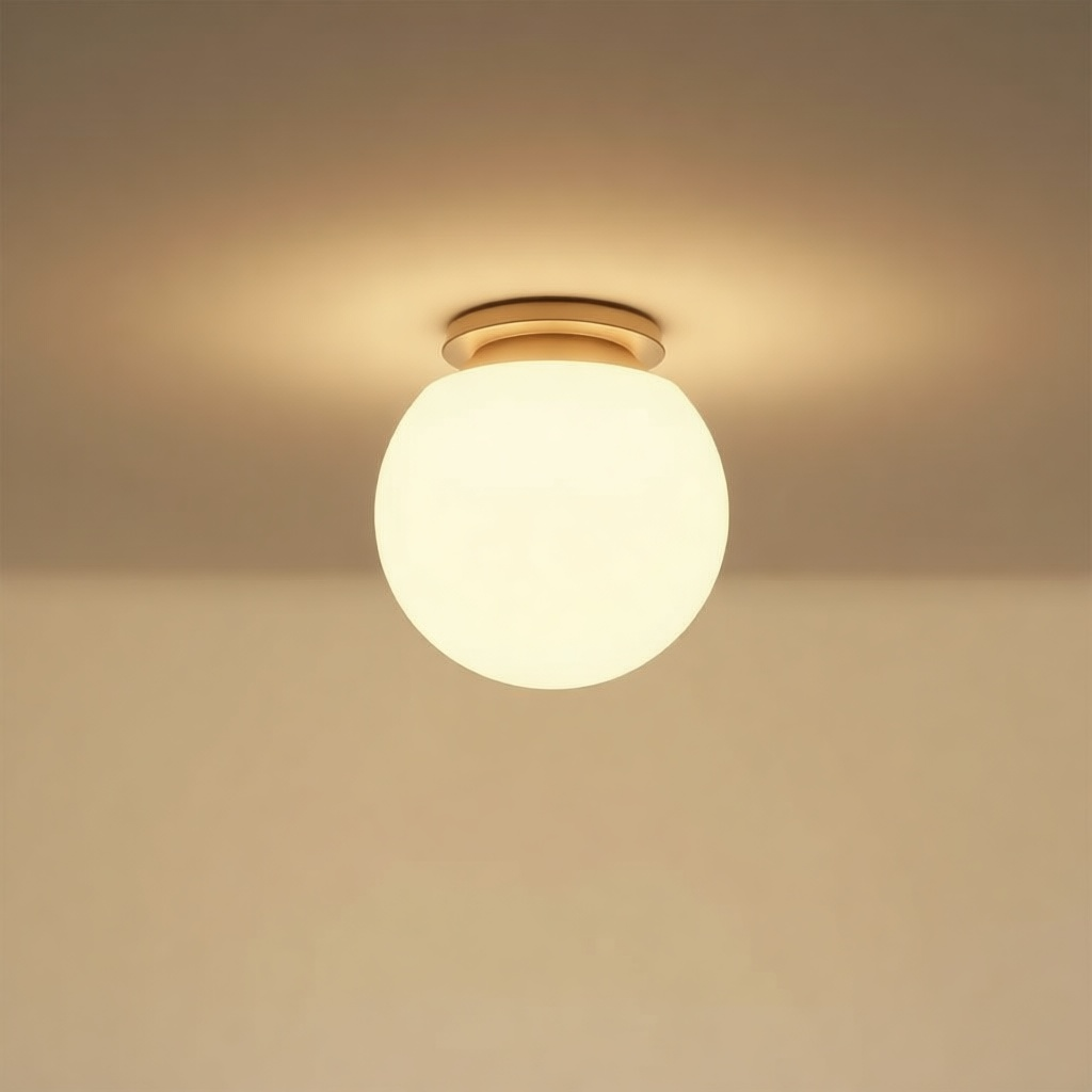 Luce Opal Globe Light