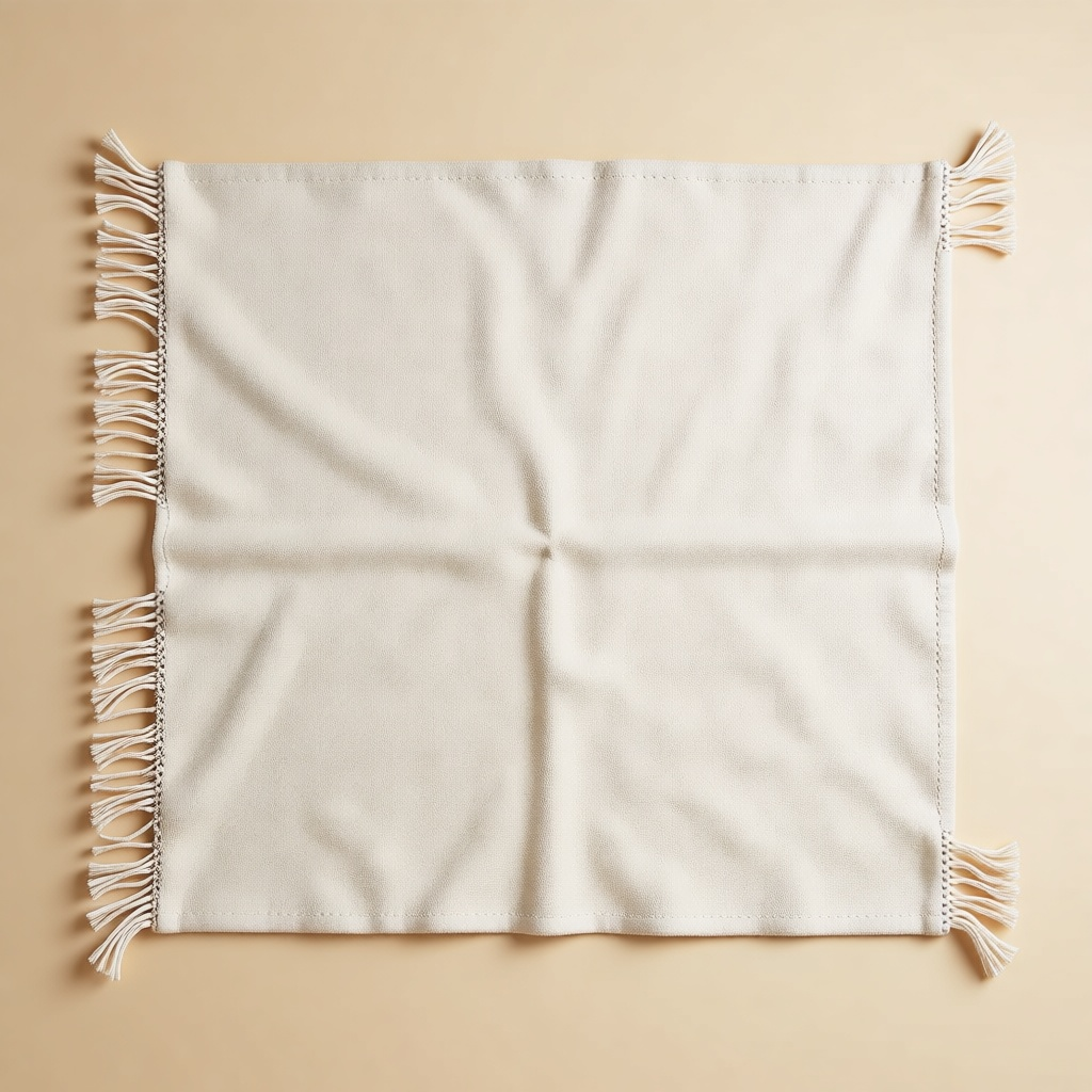 Fringe Edge Bath Towel shown in full