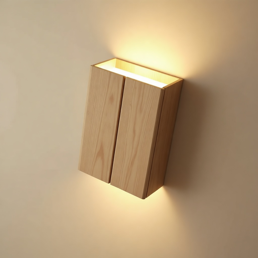 Legno Wood Wall Light