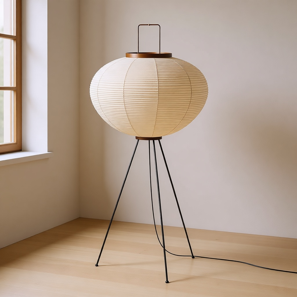 Petite Paper Floor Lantern