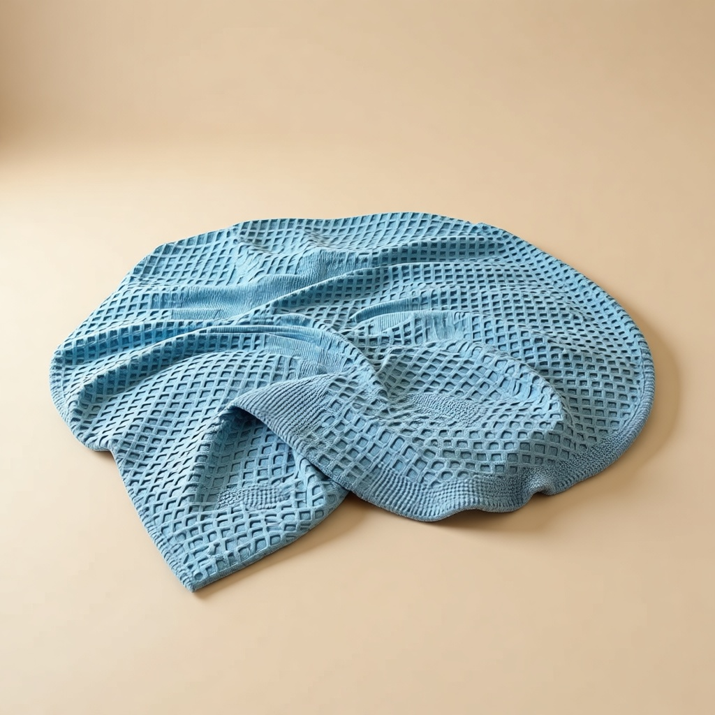 Pure Cotton Waffle Blanket