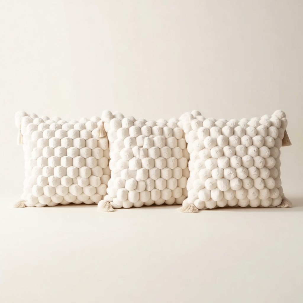Nodo & Perla Cushion Duo shown in full