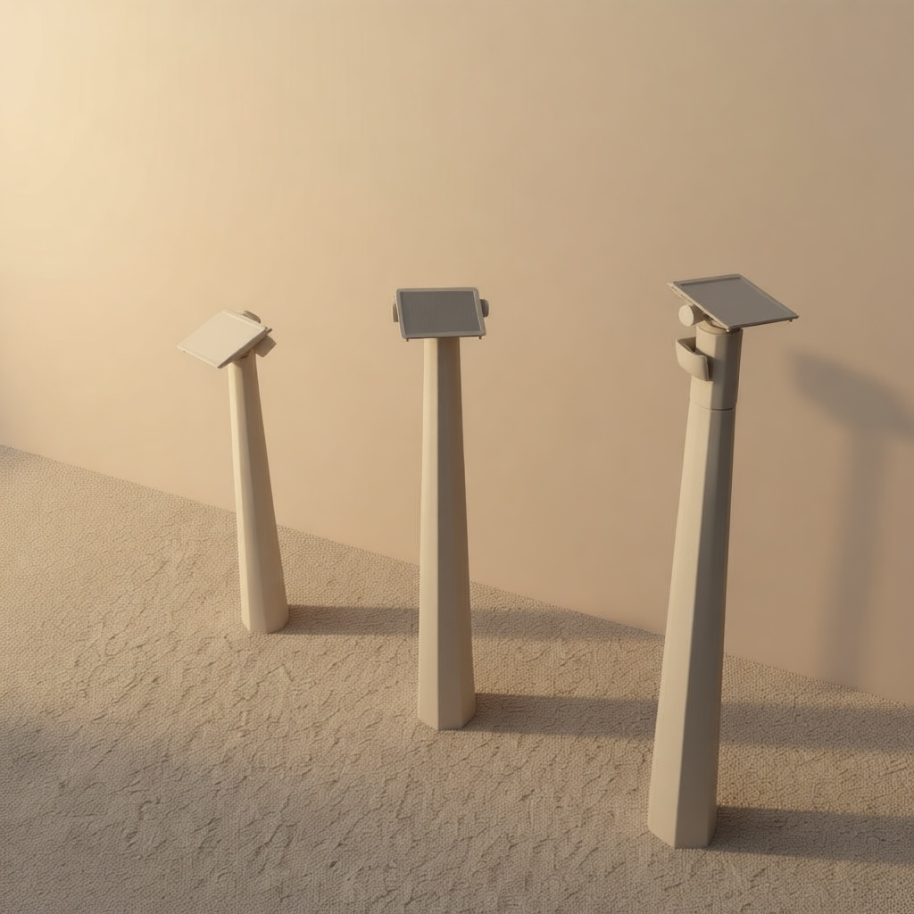 Solar Path Bollard Trio
