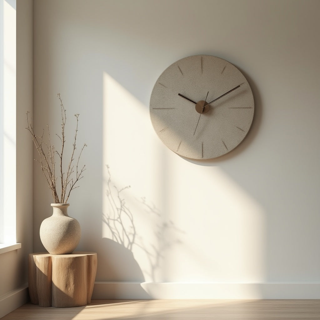 Sasso Stone Wall Clock