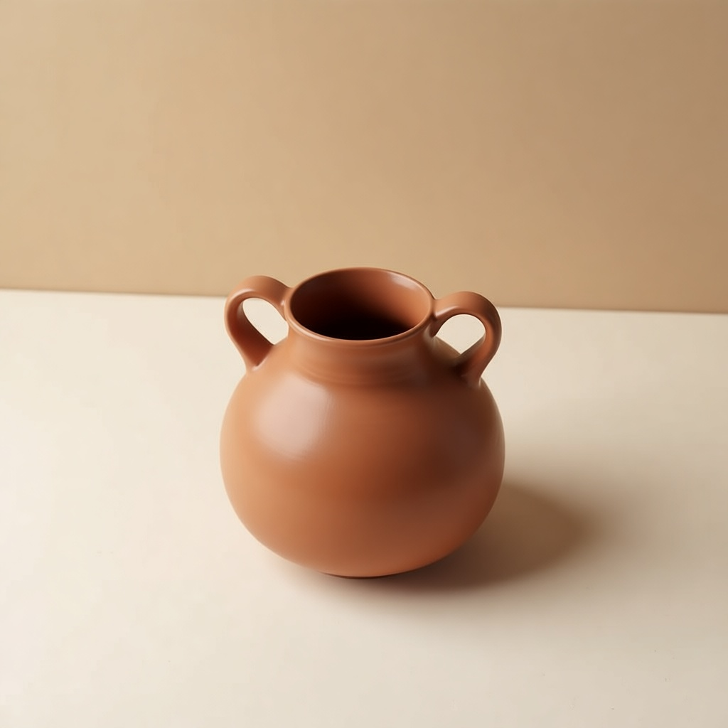 Anfora Handled Vase