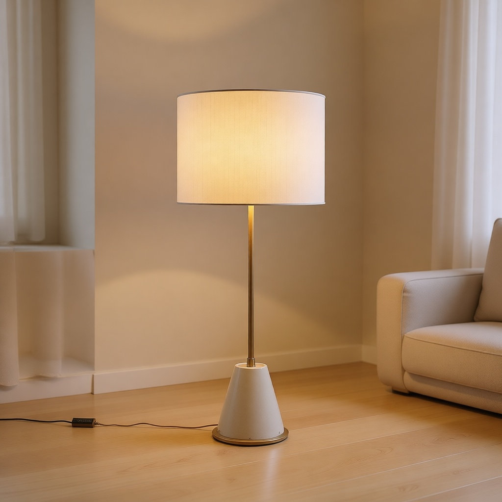 Nube Boucle Shade Lamp
