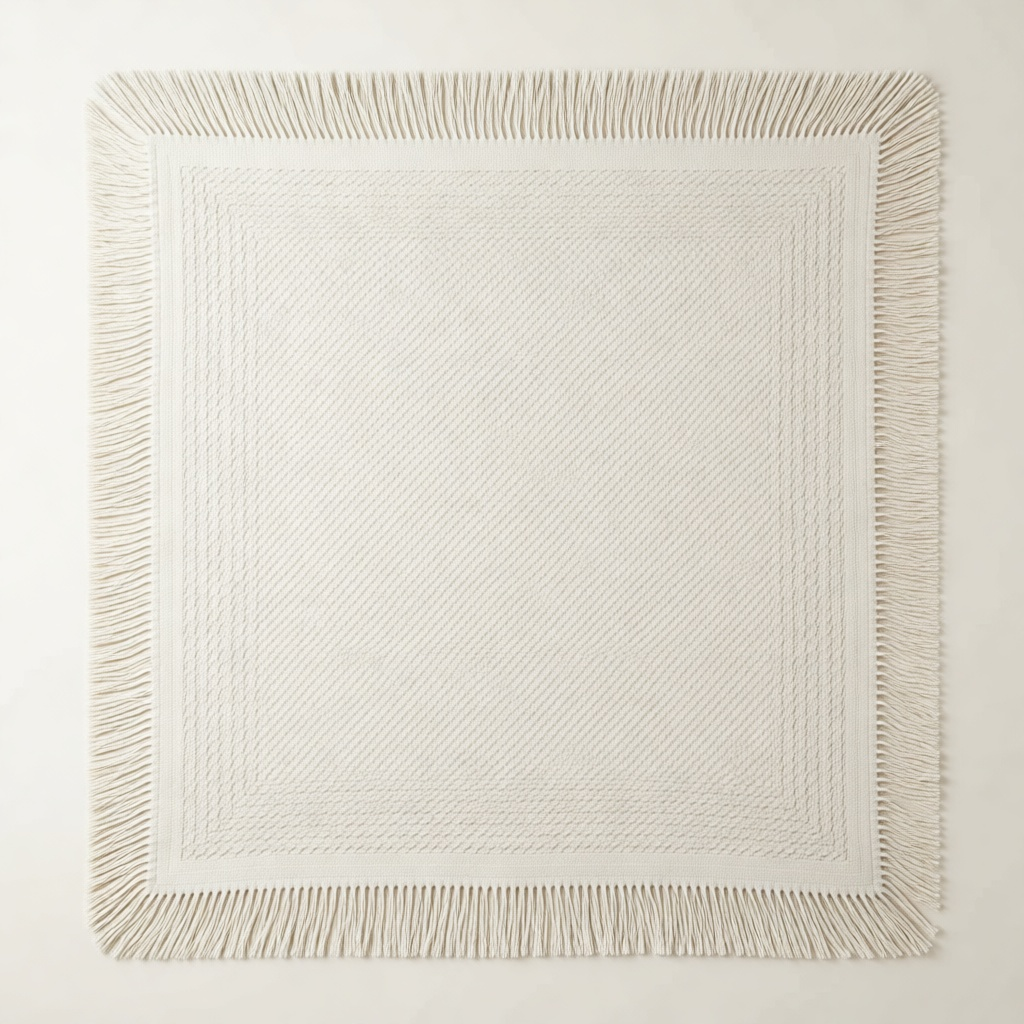Lino Washed Linen Throw shown in full