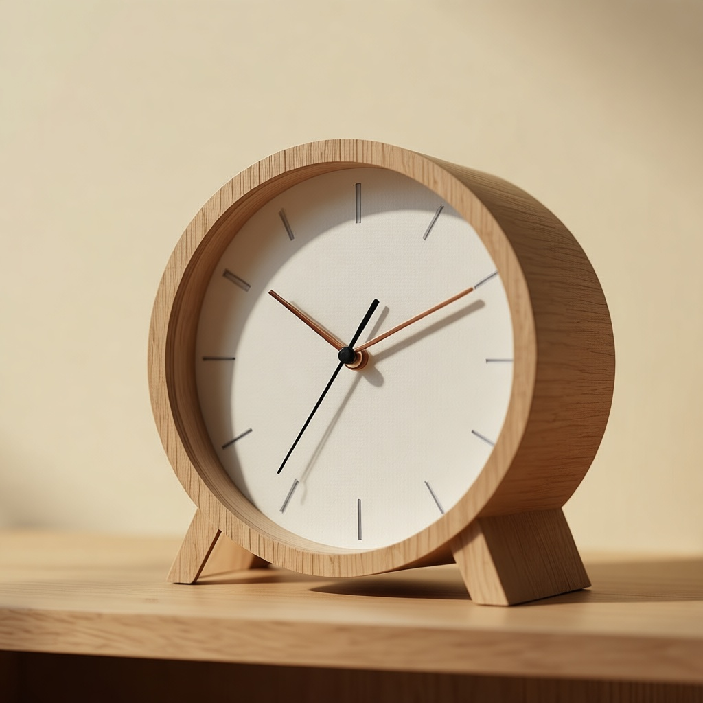 Piccolo Small Desk Clock