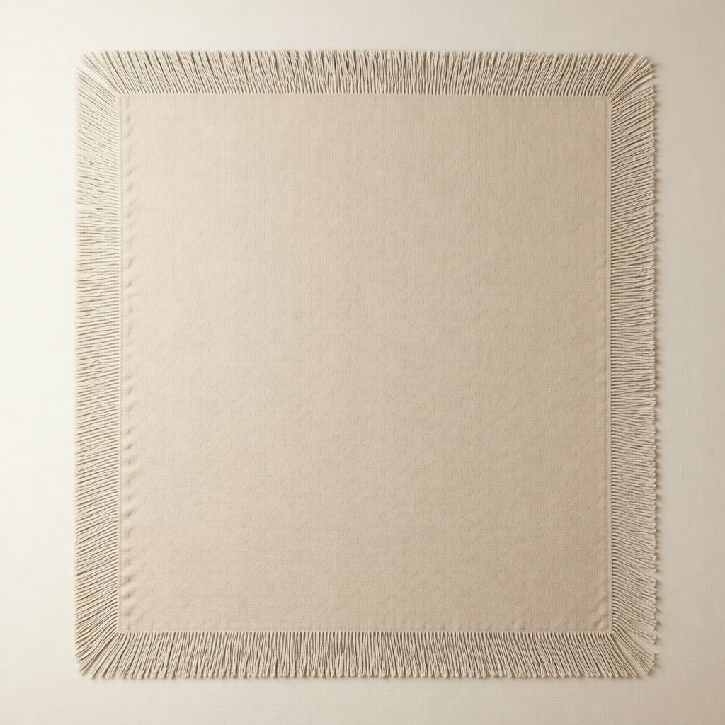Quilted Cotton Throw shown in full