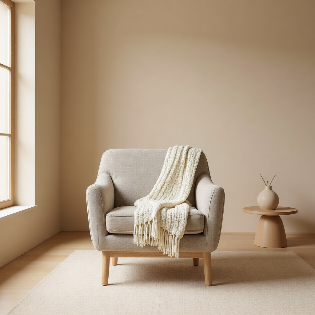 Pointelle Knit Throw