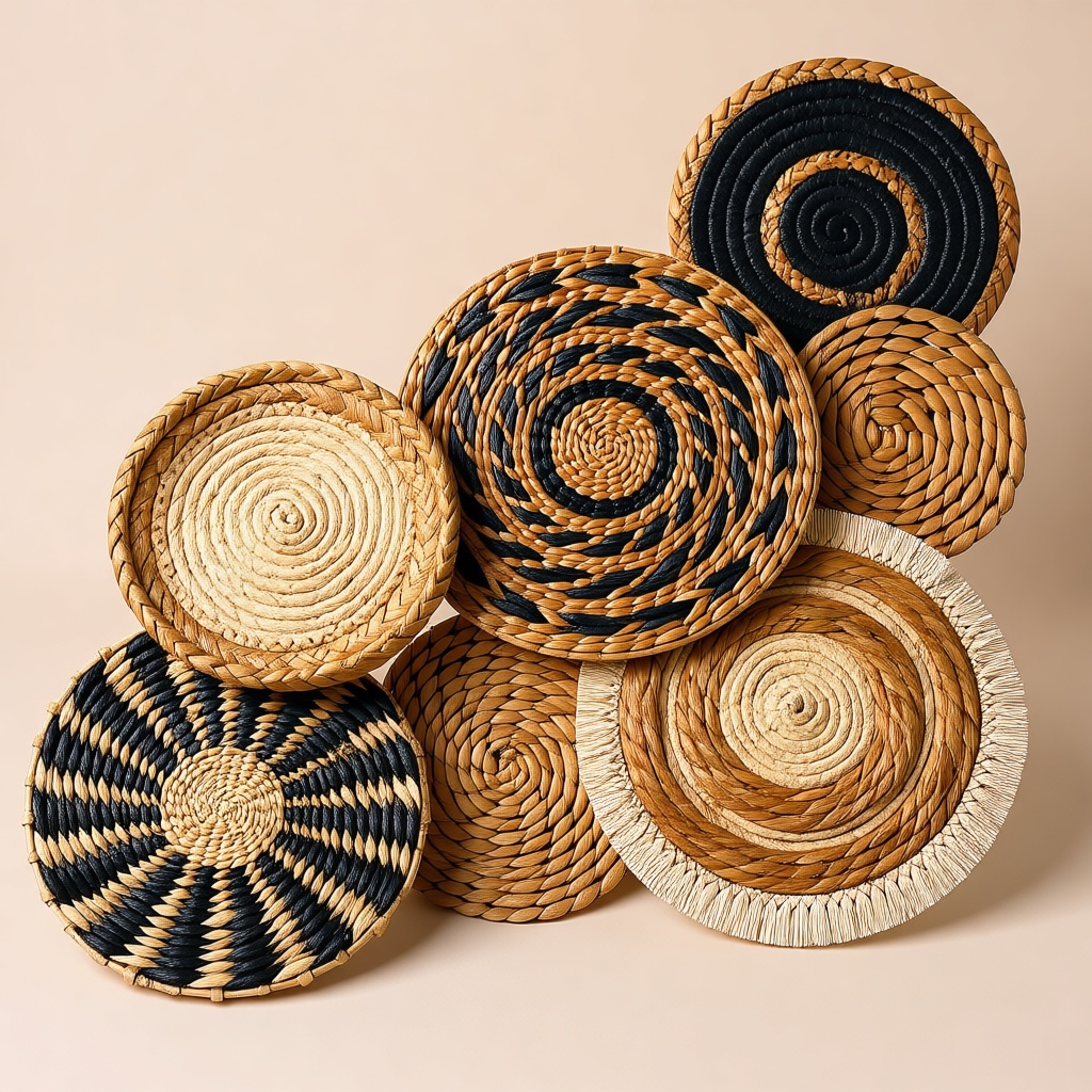 Woven Wall Basket Set (7-Piece)