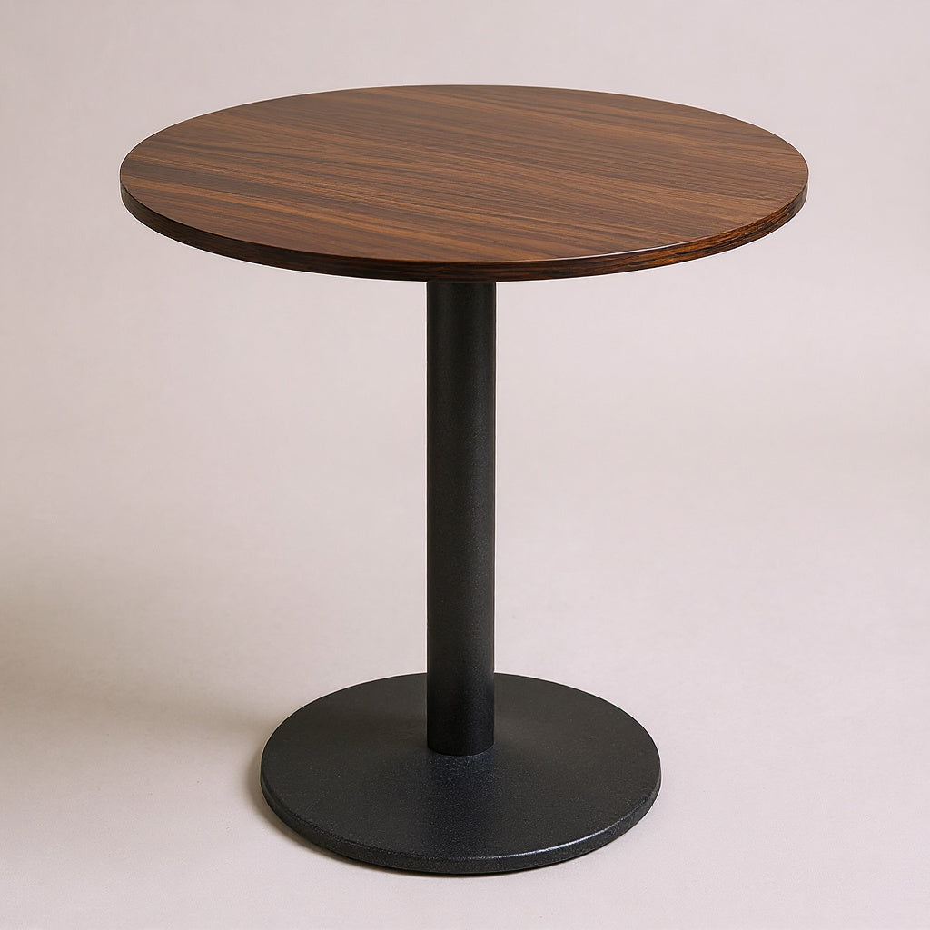 Solid Wood Round End Table