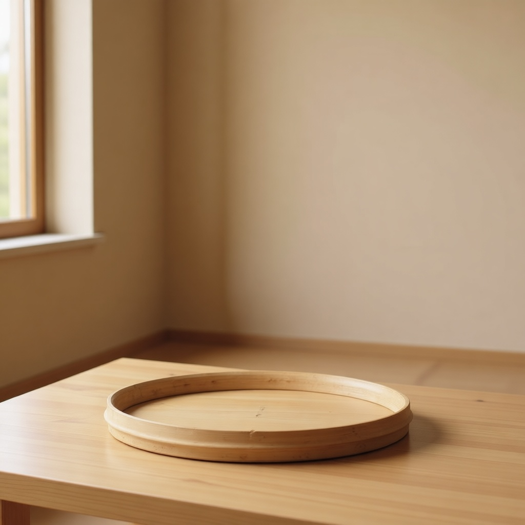 Tondo Bamboo Tray