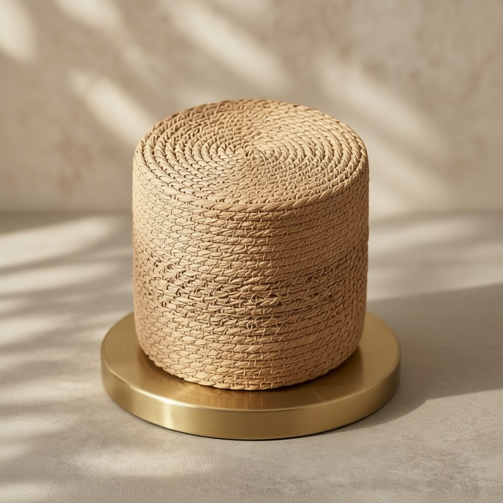 Two-Tone Seagrass Planter
