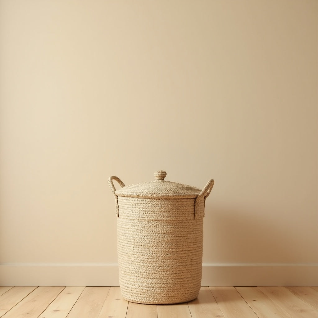 Cassa Lidded Basket