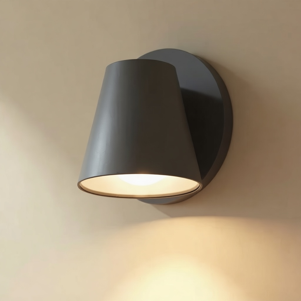 Matte Outdoor Wall Light