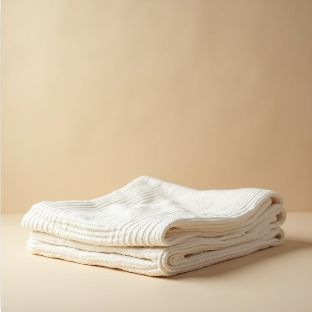 Nube Ribbed Bath Sheet