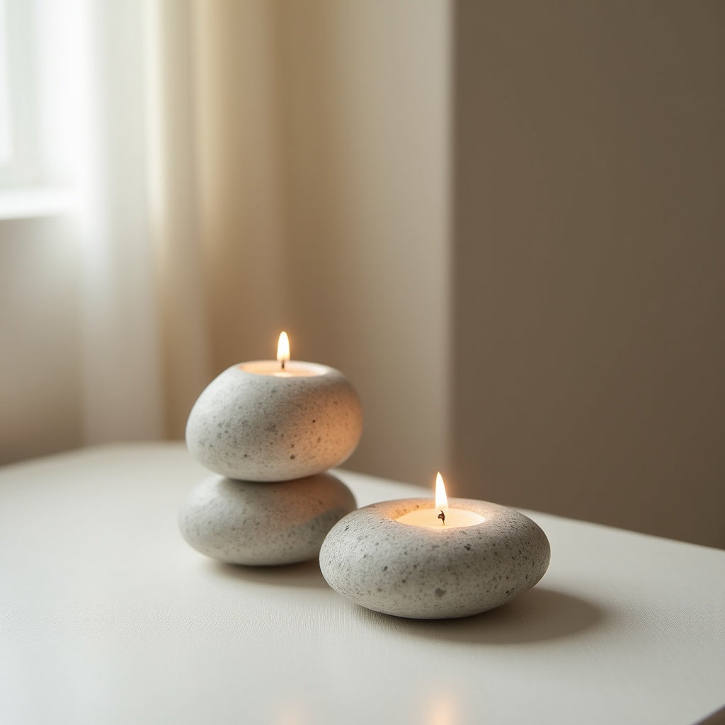 Sasso Pebble Holder Duo