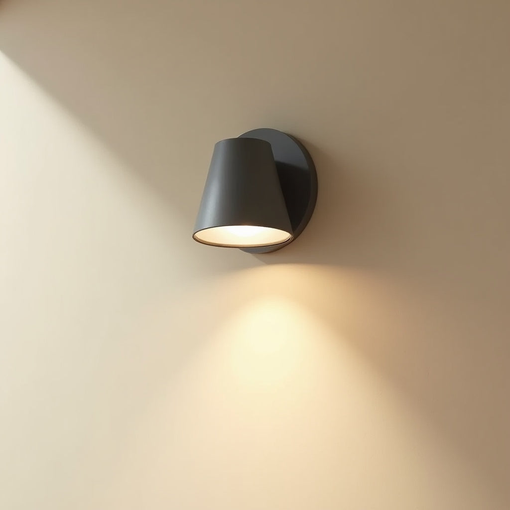 Matte Outdoor Wall Light