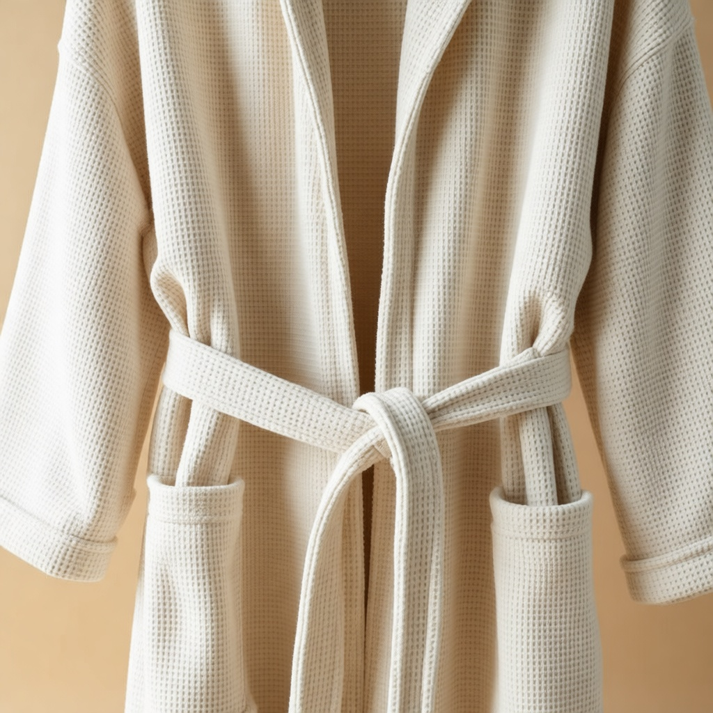 Hooded Waffle Robe