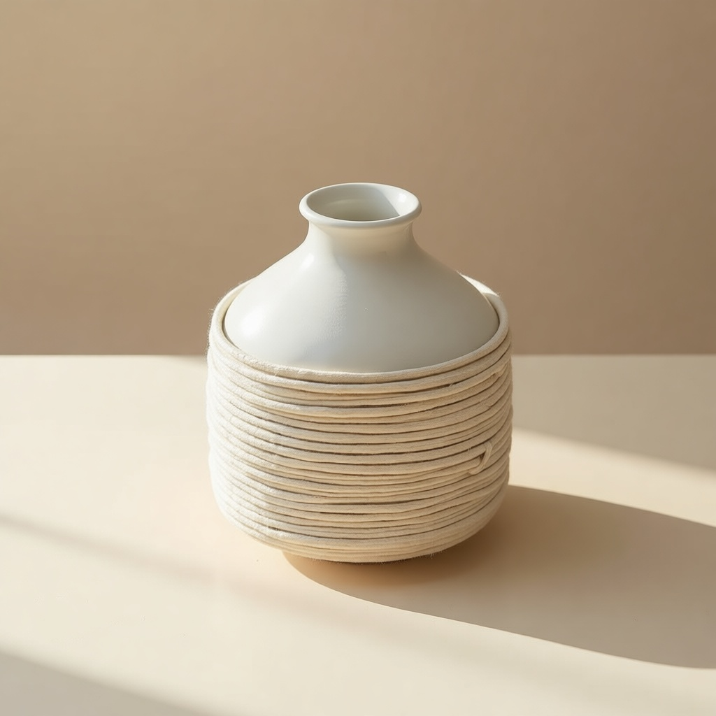 Corda Wrapped Vessel