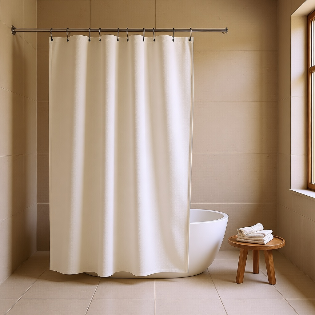 Waffle Shower Curtain