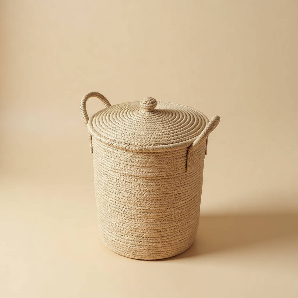 Cassa Lidded Basket