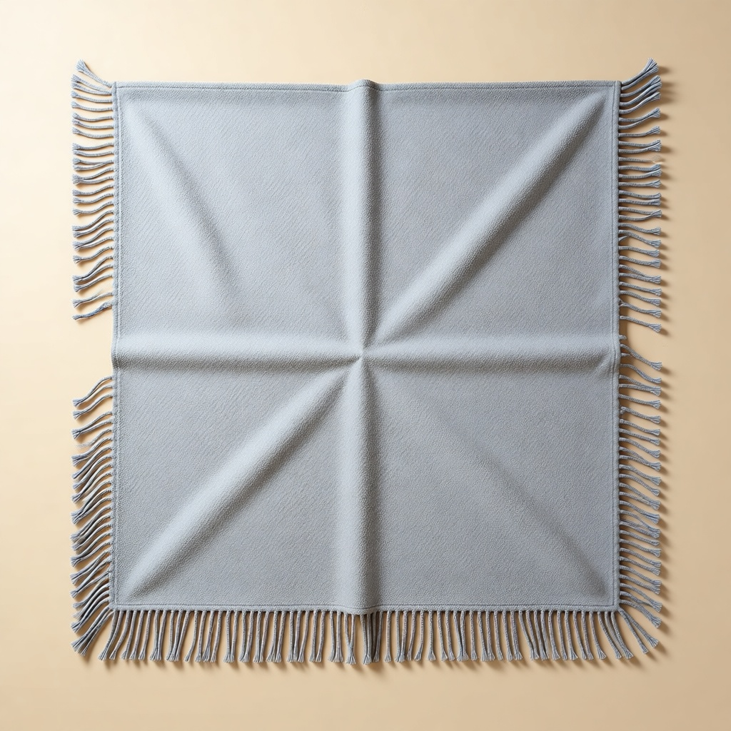 Piuma Brushed Wool Throw shown in full
