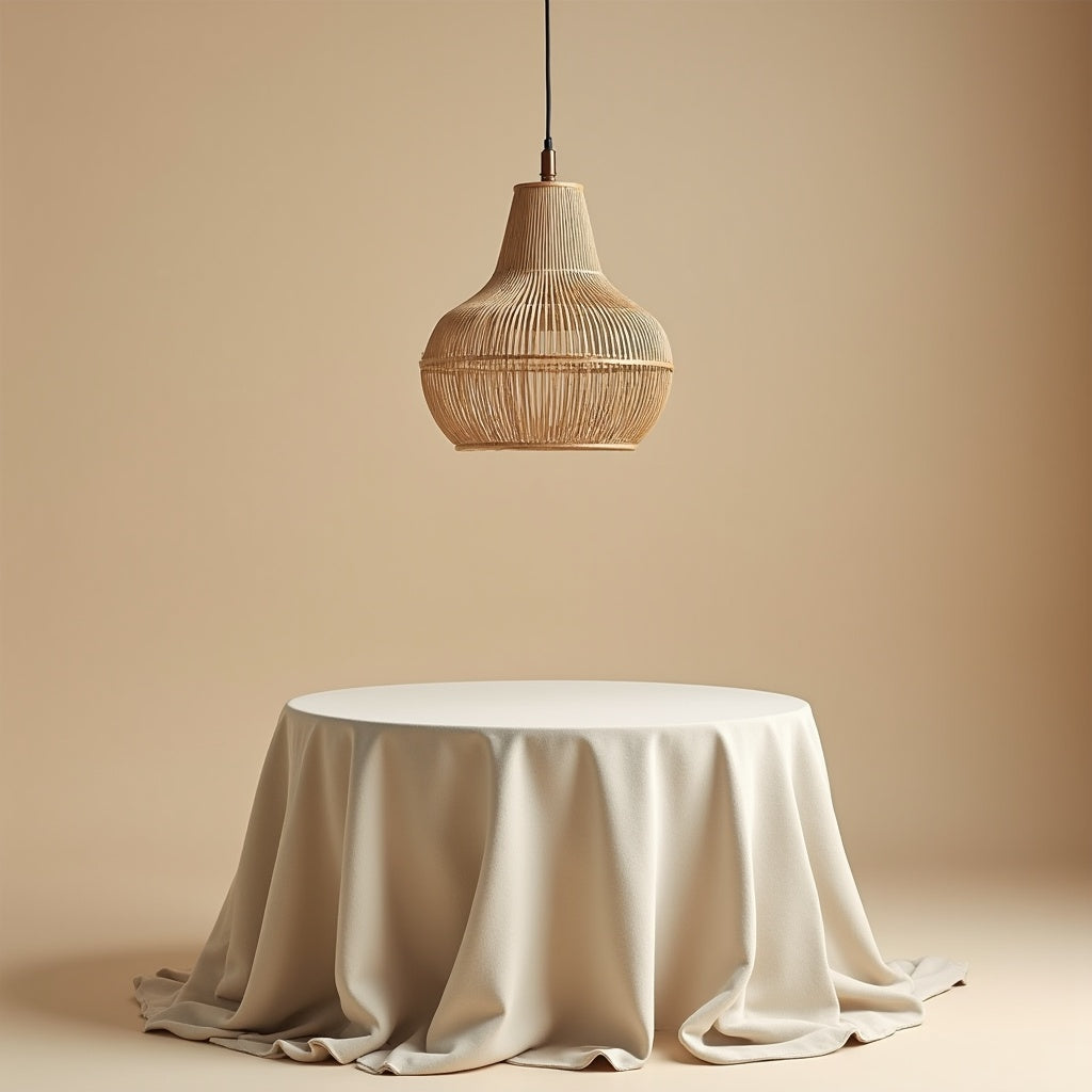 Rattan Outdoor Pendant