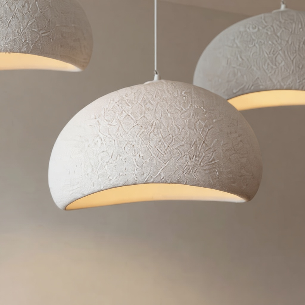 Wabi-Sabi White Ceiling Light